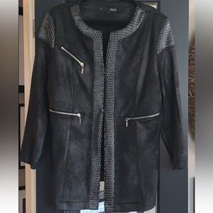 NESS Black Suede Jacket